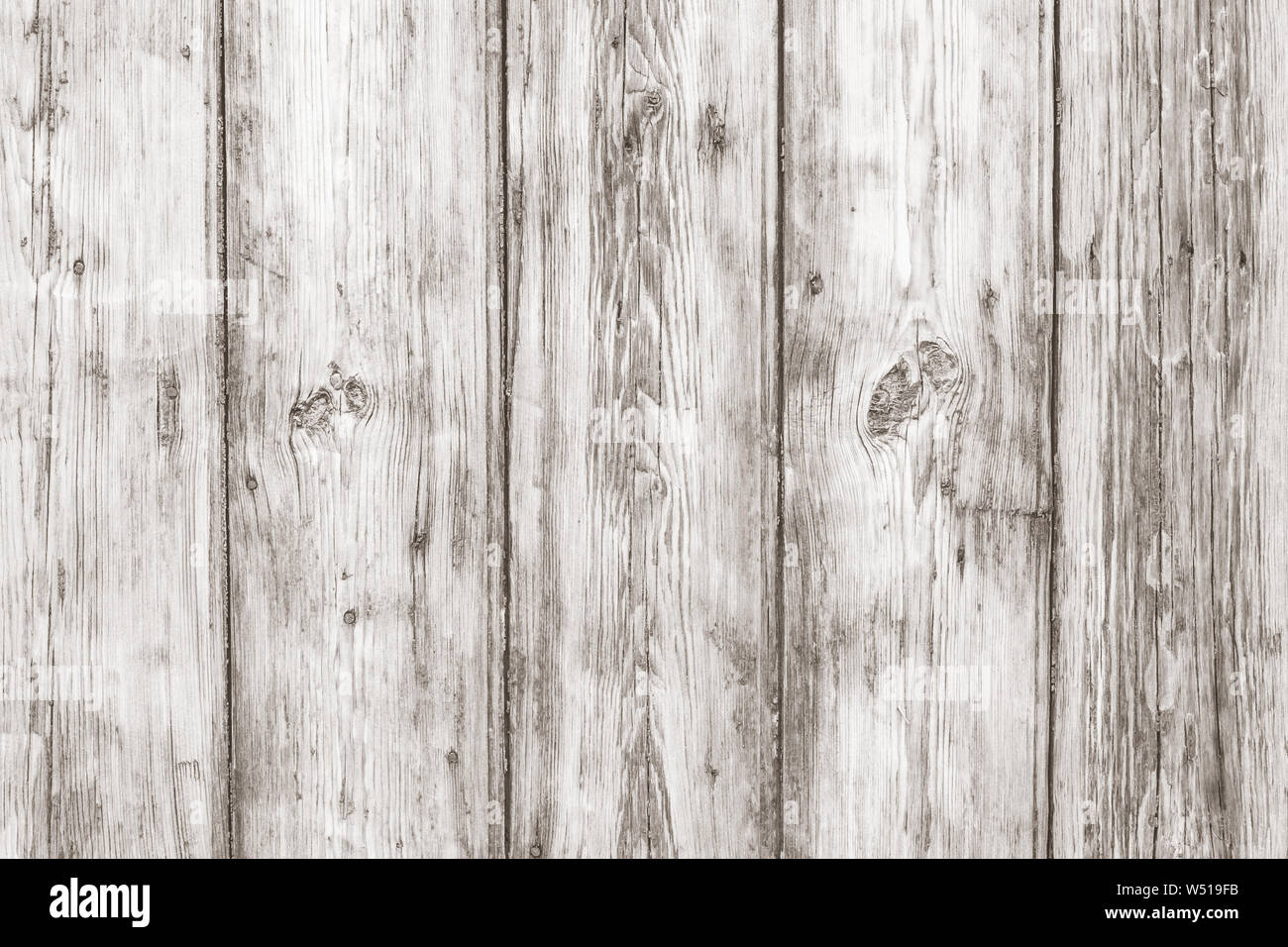 Il legno vecchio texture. Vintage grigio tavolo in legno. In stile retrò, sfondo luminoso. Grigio superficie rustico, grunge. Elemento di design. Configurazione astratta di wallpaper Foto Stock