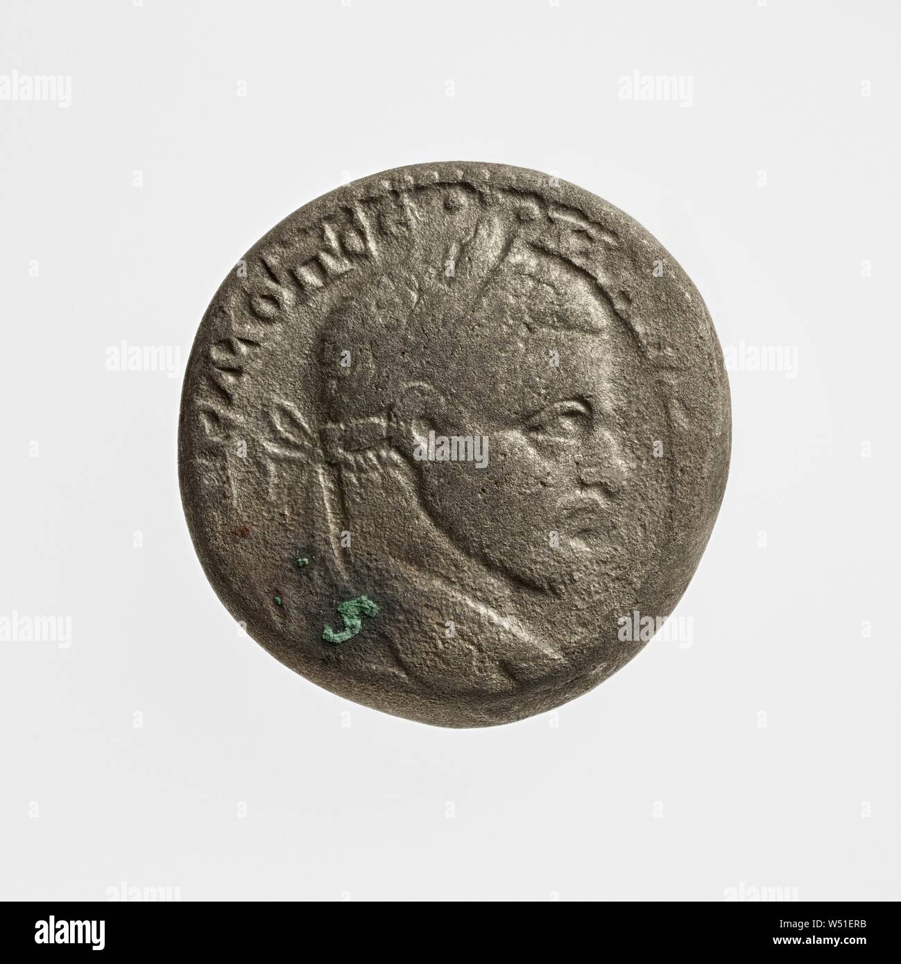 Tetradrachm di Macrinus, sconosciuto, Antiochia di Siria, 1° - 3° secolo, miliardo Foto Stock