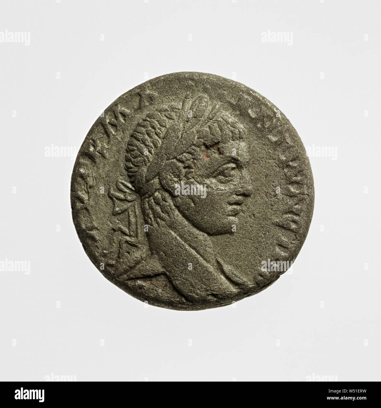 Tetradrachm di Macrinus, sconosciuto, Berytus, 1st-III secolo D.C., miliardo Foto Stock