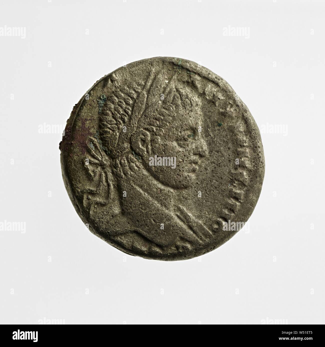 Tetradrachm di Macrinus, Sconosciuto Emisa, 1st-III secolo D.C., miliardo Foto Stock