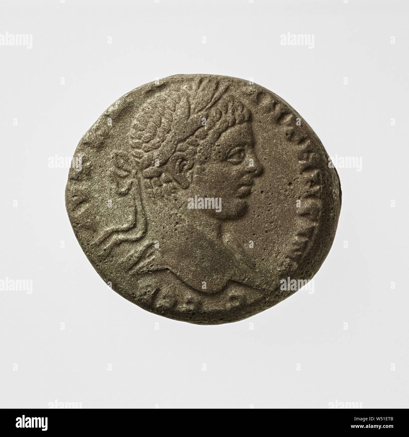 Tetradrachm di Macrinus, sconosciuto, Siria, 1st-III secolo D.C., miliardo Foto Stock