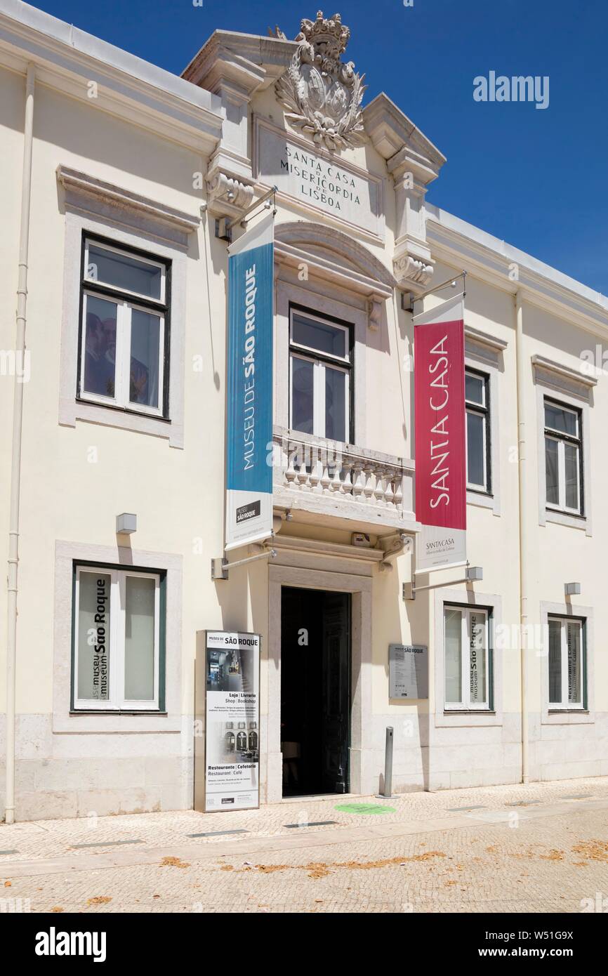 Il Museu de Sao Roque, il Museo di Arte Sacra, Lisbona, Portogallo Foto Stock