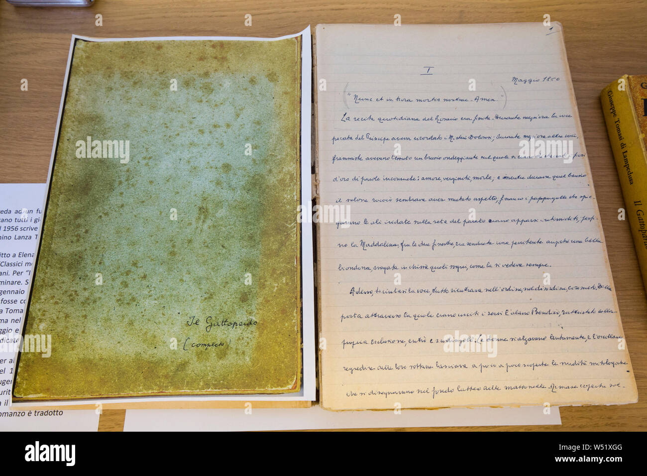 GIUSEPPE TOMASI DI LAMPEDUSA figlio adottivo Gioacchino Lanza Tomasi Foto stock Alamy GIUSEPPE TOMASI DI LAMPEDUSA figlio adottivo Gioacchino Lanza Tomasi Foto stock Alamy