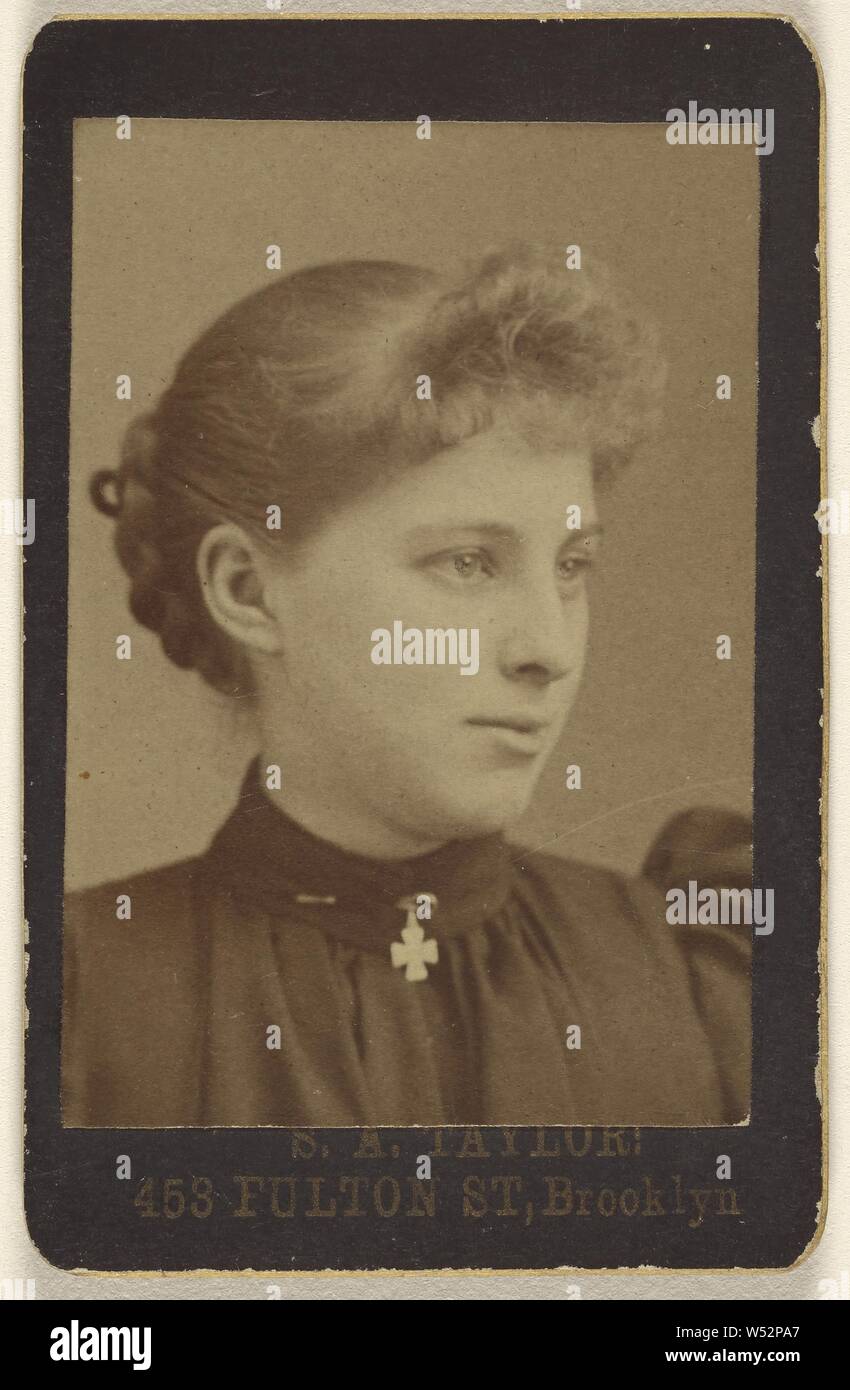 Susie Reeve, S.A. Taylor (American, attivo 1890s), 1870-1880, albume silver stampa Foto Stock