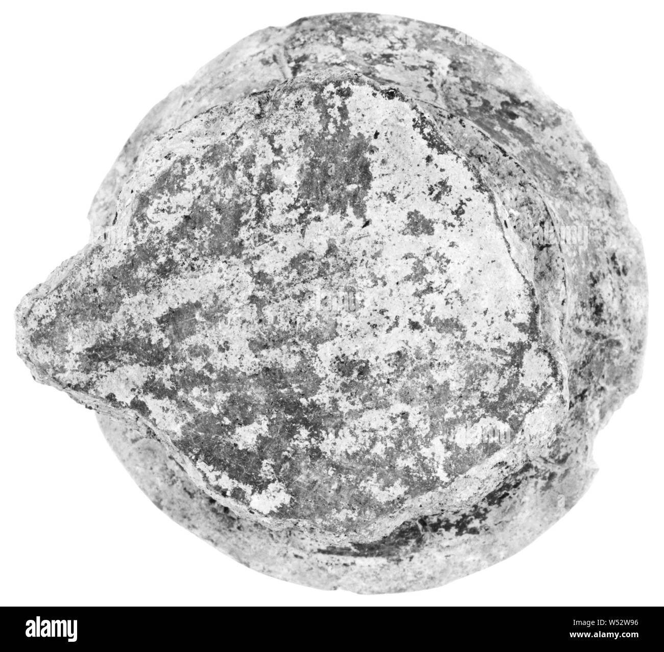 Impasto Frammento del piede, sconosciuto, Etruria, n.d., terracotta, 7,2 × 7 × 3,4 cm (2 13/16 × 2 3/4 × 1 5/16 in Foto Stock