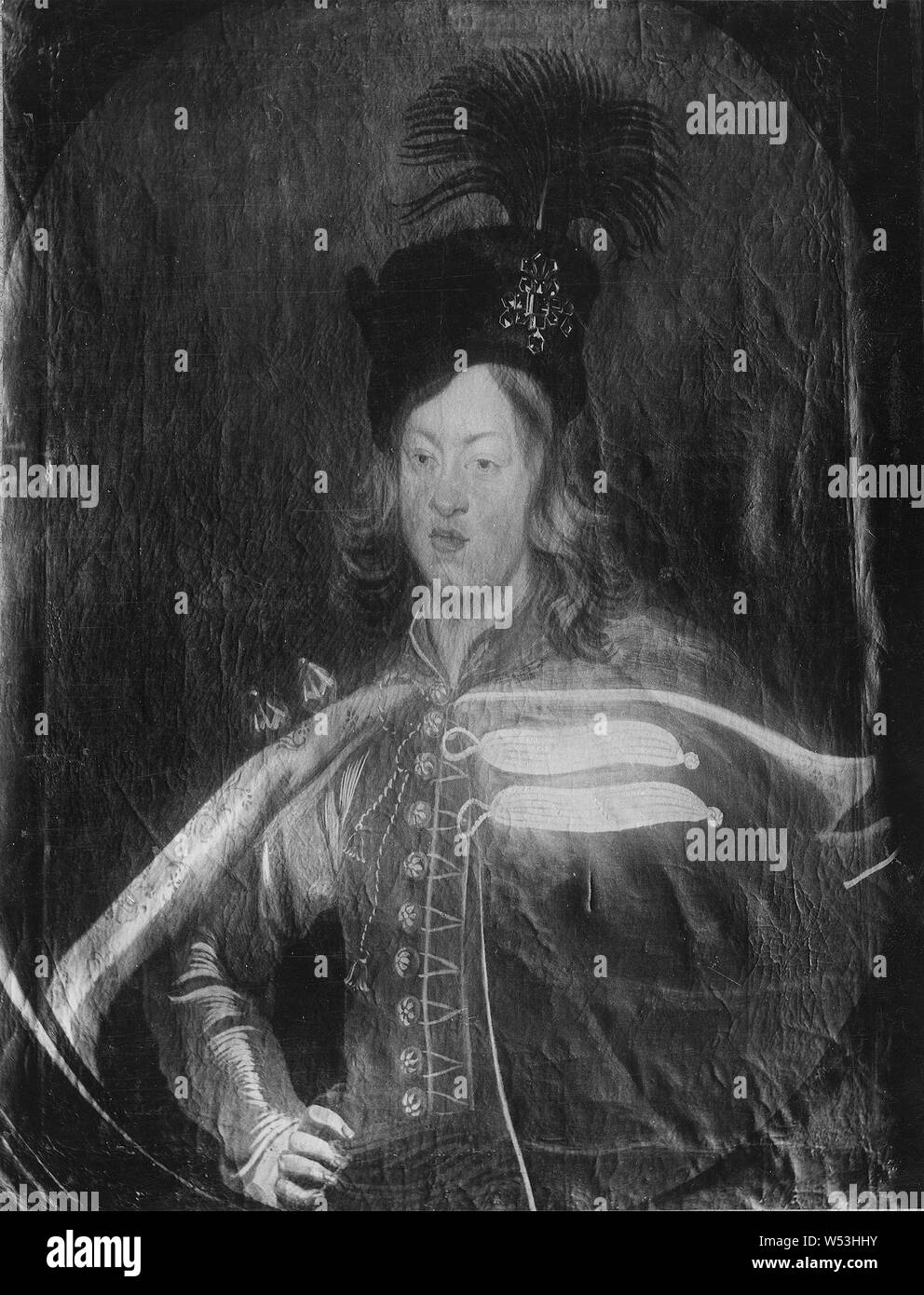 Ferdinando IV, Ferdinando IV (1633-1654), Re di Boemia, eletto Sacro Romano Imperatore, 1633-1654, Arciduca d'Austria German-Roman imperatore, pittura, olio su tela, altezza 96 cm (37,7 pollici), Larghezza 81 cm (31,8 pollici) Foto Stock