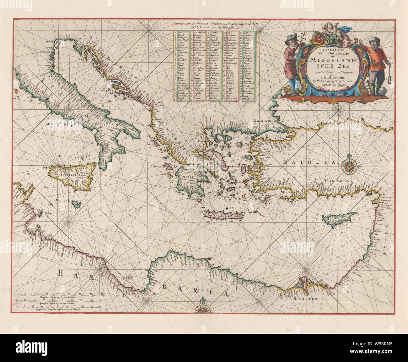 Carta nautica italia immagini e fotografie stock ad alta risoluzione - Alamy