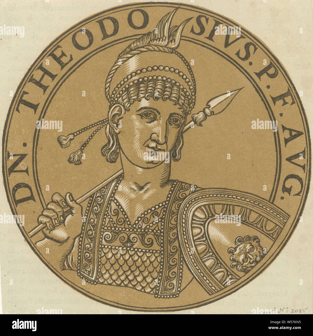 Imperatore teodosio iii icones imperatorum romanorum immagini e