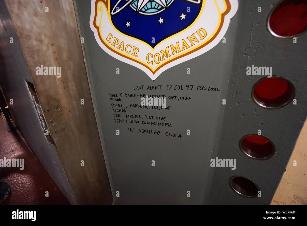 Minuteman Missile Site Foto Stock