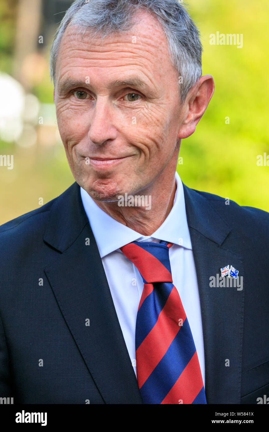 Nigel Evans, MP, il partito conservatore britannico politico comune, Segretario Esecutivo della Commissione 1922, Membro del Parlamento per la Ribble Valley Foto Stock
