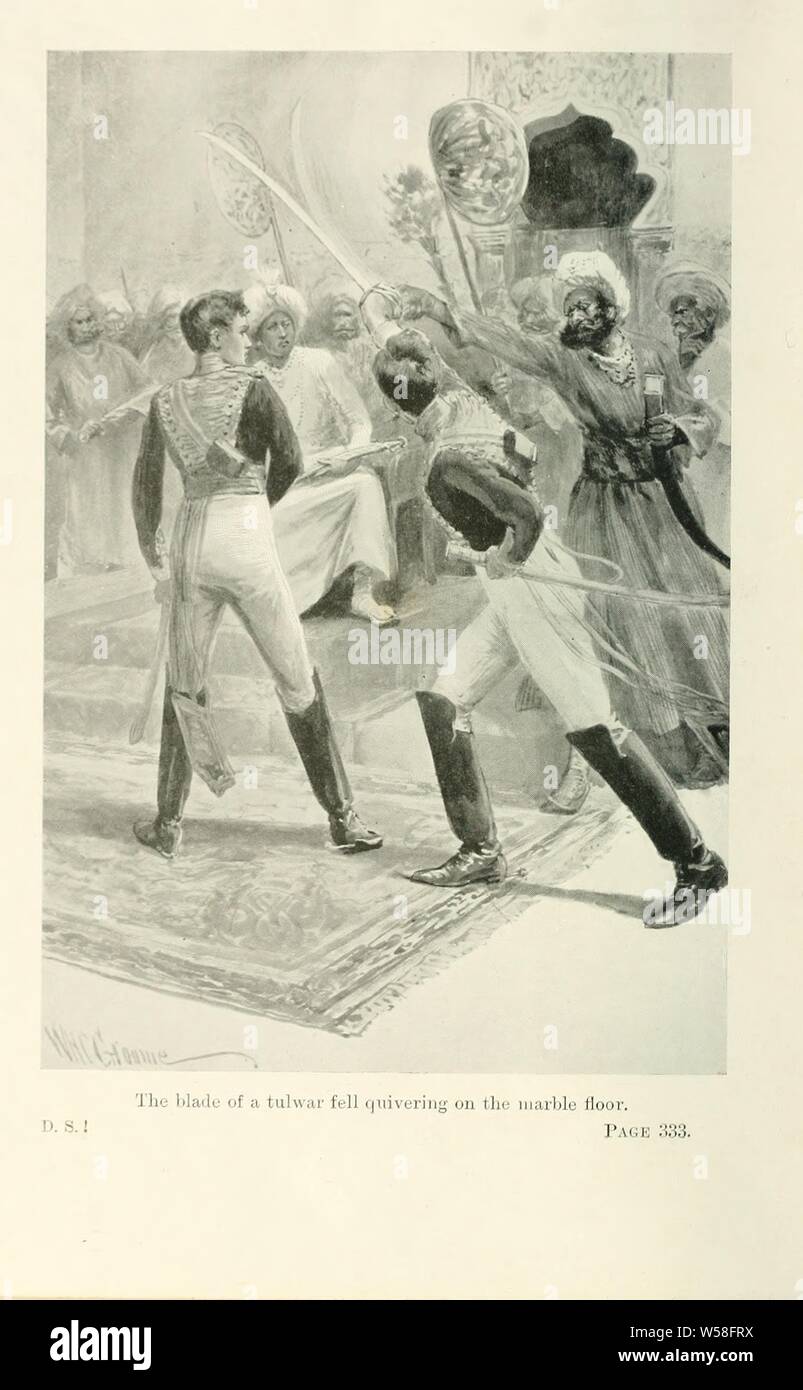 Disegnare le spade! : Nel cavallo artiglieria : Fenn, George Manville, 1831-1909 Foto Stock