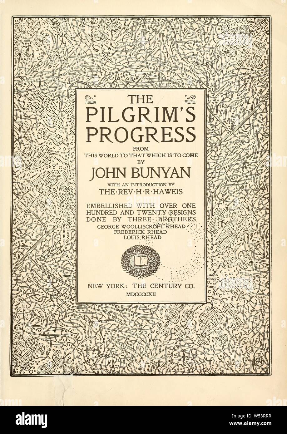 Il pellegrinaggio da questo mondo per ciò che è a venire : Bunyan, Giovanni, 1628-1688 Foto Stock