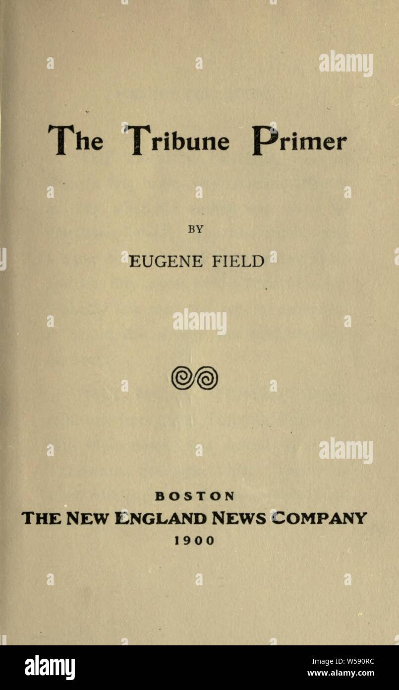 Il primer Di Tribune : il campo, Eugene, 1850-1895 Foto Stock