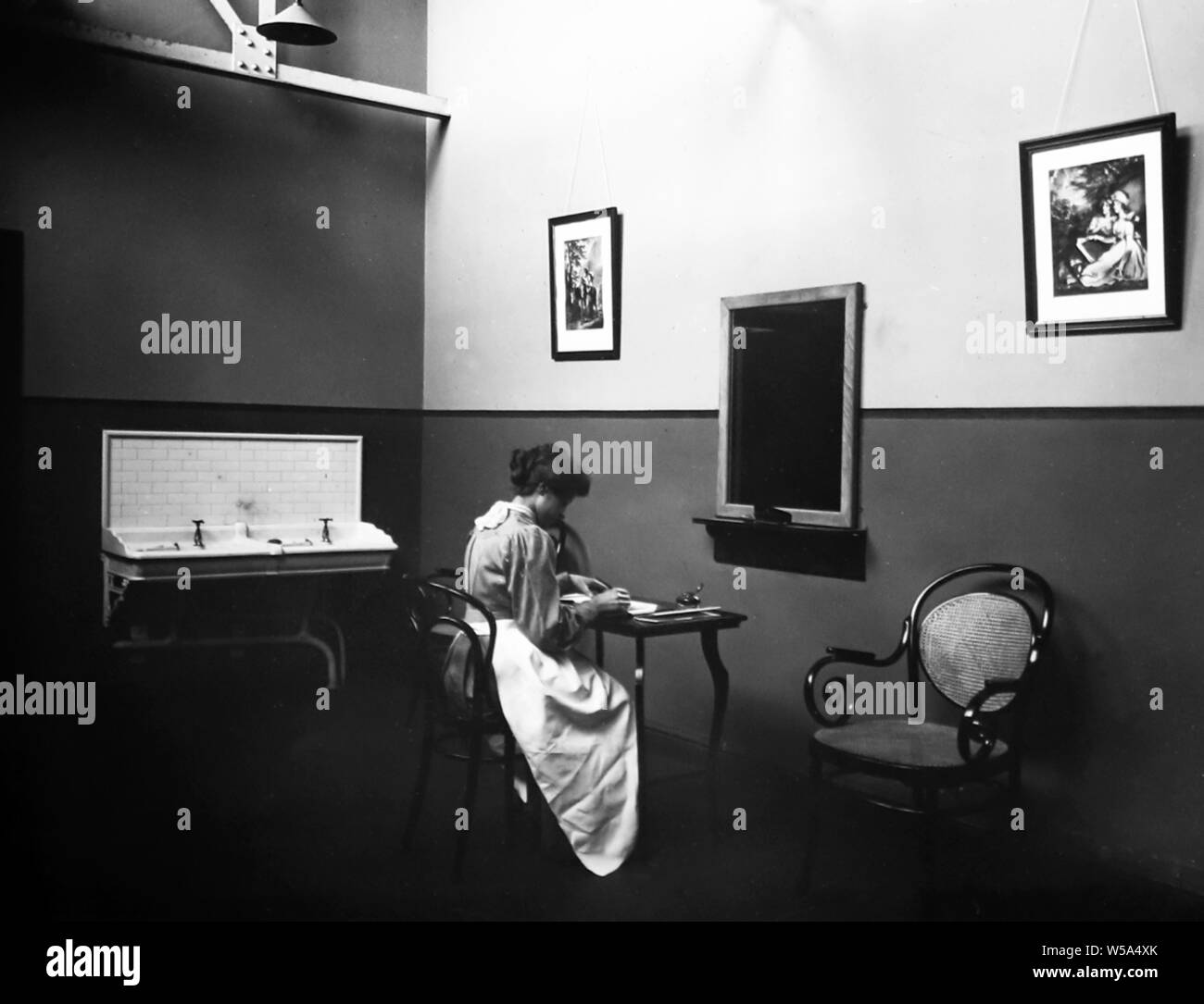 Forewomen stanza Port Sunlight, Wirral Foto Stock