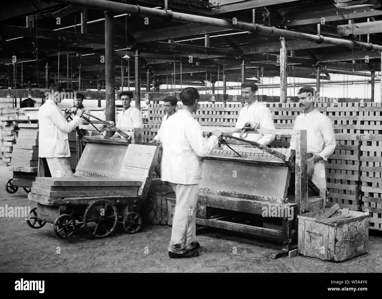 Il taglio di sapone in barre, Port Sunlight, Wirral Foto Stock