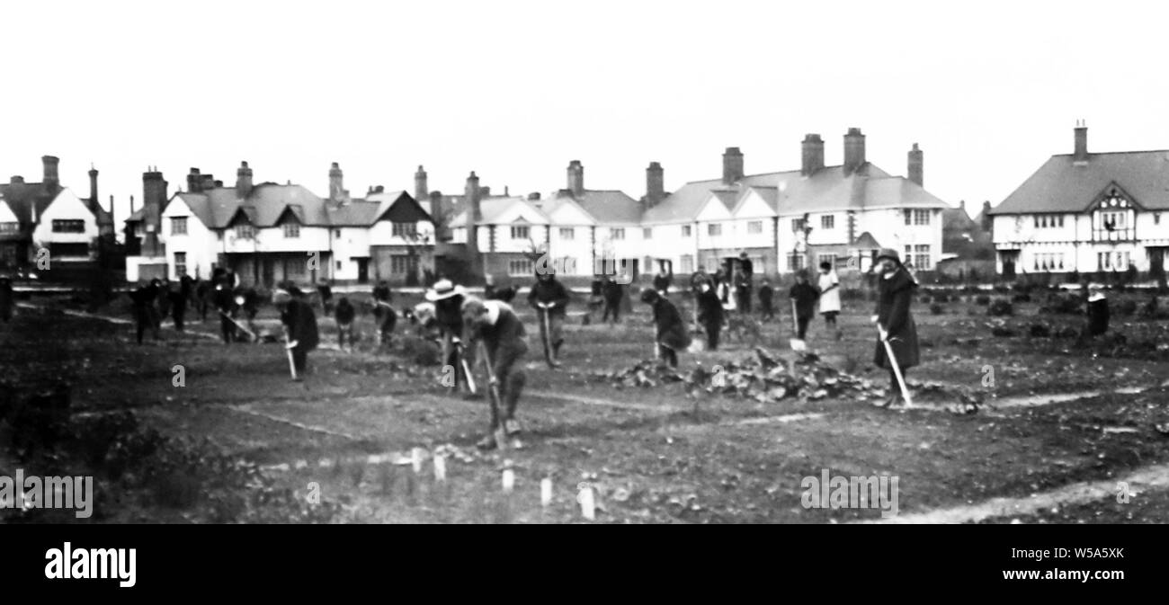 Junior la assegnazioni, Port Sunlight, Wirral Foto Stock