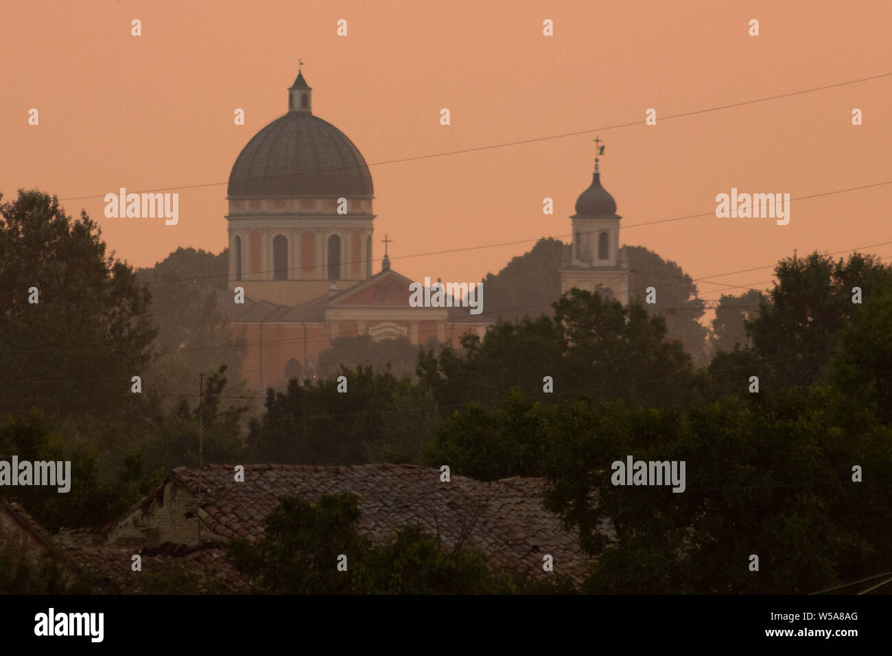 Chiesa di Boretto, Italia Foto Stock