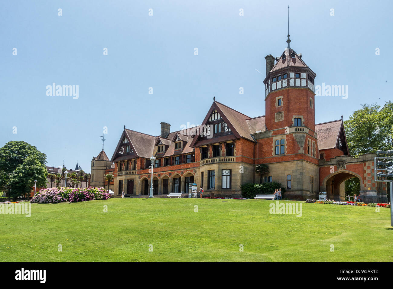 Miramar Palace a San Sebastian Foto Stock