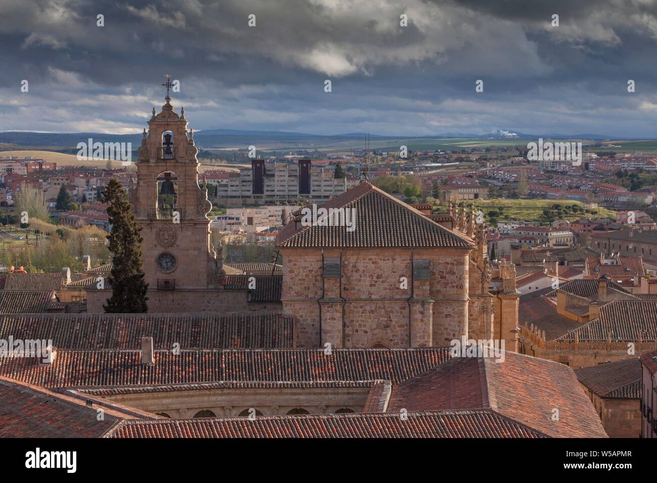 La storica Università di Salamanca, Castilla y León, Castiglia e Leon, Spagna Foto Stock