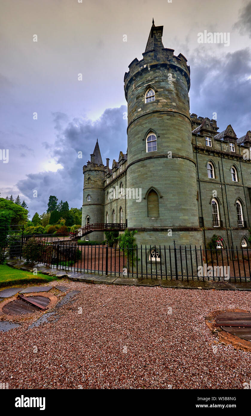 Inveraray Castle (INVC) Foto Stock