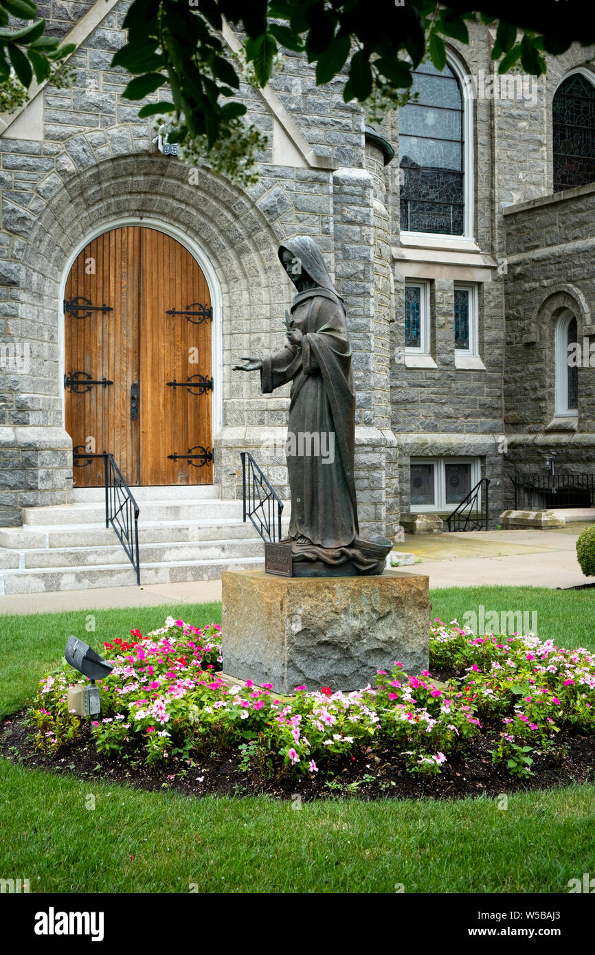 Nostra Signora Stella del mare chiesa cattolica in Cape May, New Jersey, STATI UNITI D'AMERICA Foto Stock