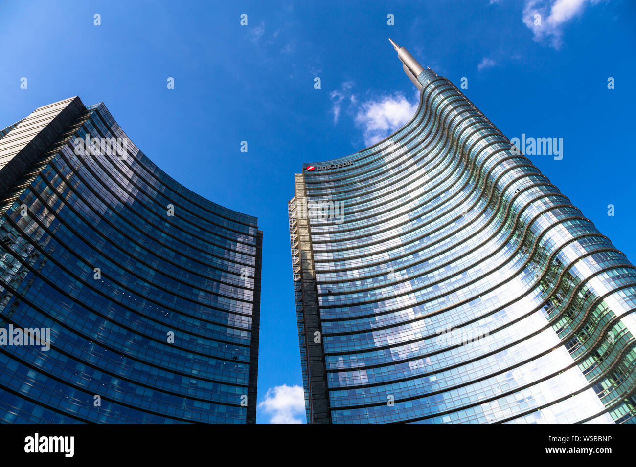 Unicredit Tower (Torre Unicredit) , Milano, Italia Foto Stock