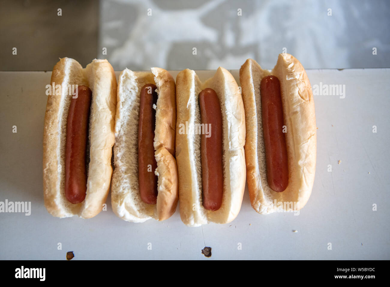 Curtis' Coney Island Wieners , Cumberland Maryland. Gino G Foto Stock