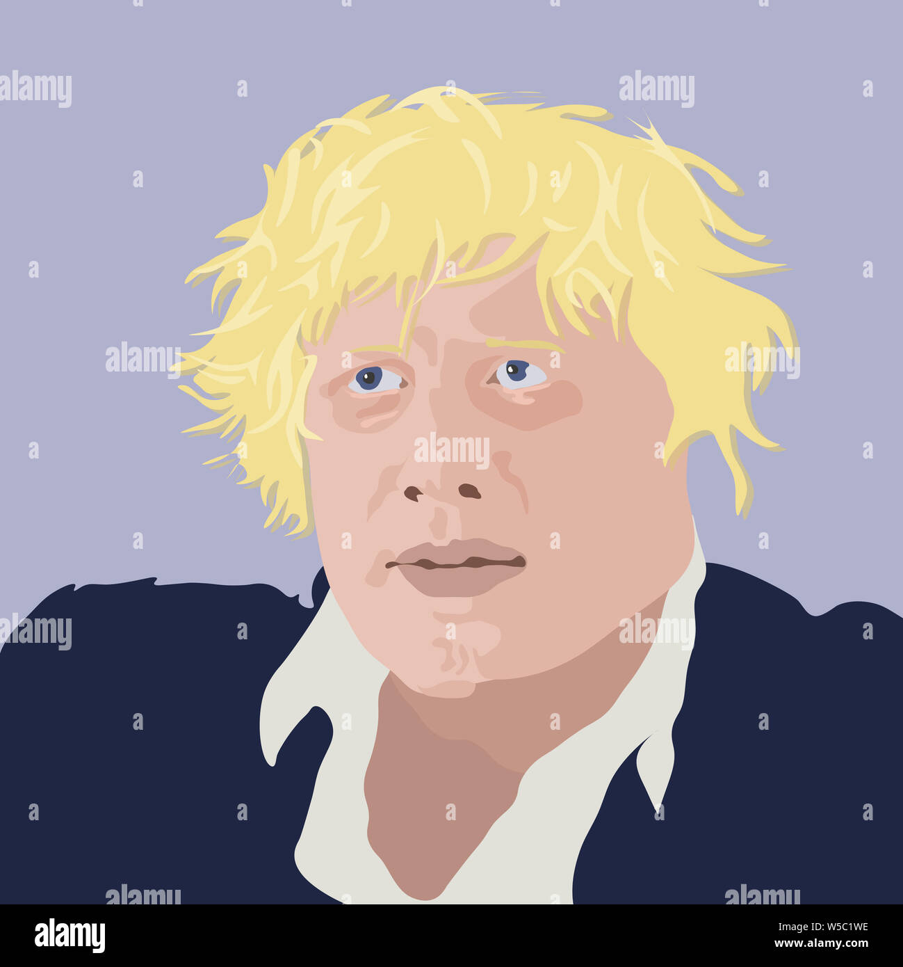 Alexander Boris de Pfeffel Johnson (nato il 19 giugno 1964)è un uomo politico britannico che serve come primo ministro del Regno Unito. Foto Stock