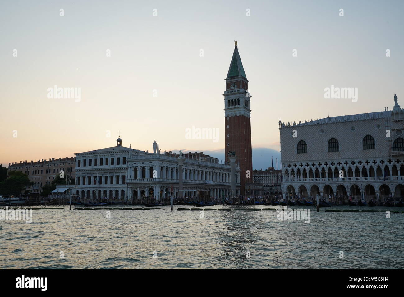 Venezia, Italia - la famosa Piazza San Marco Foto Stock