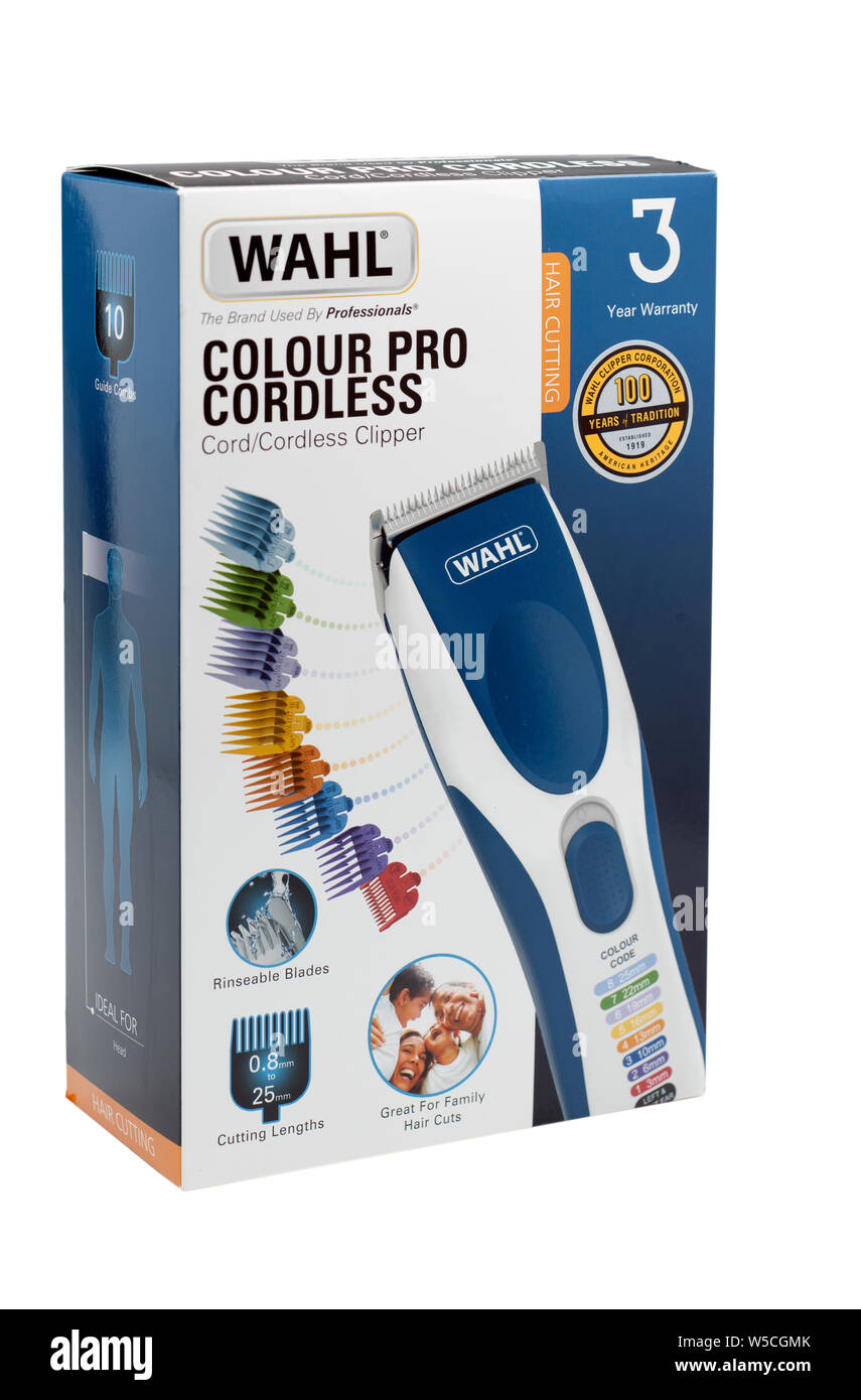 Wahl Color Pro Clipper Cordless Foto Stock