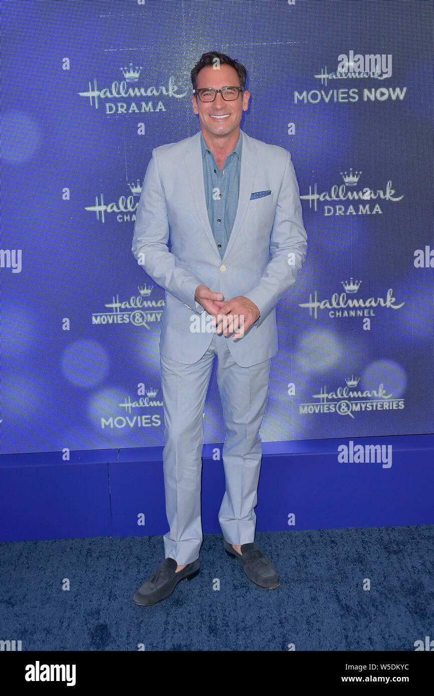 Lawrence Zarian all'Hallmark Channel TCA Estate 2019 evento in una residenza privata. Beverly Hills, 26.07.2019 | Utilizzo di tutto il mondo Foto Stock