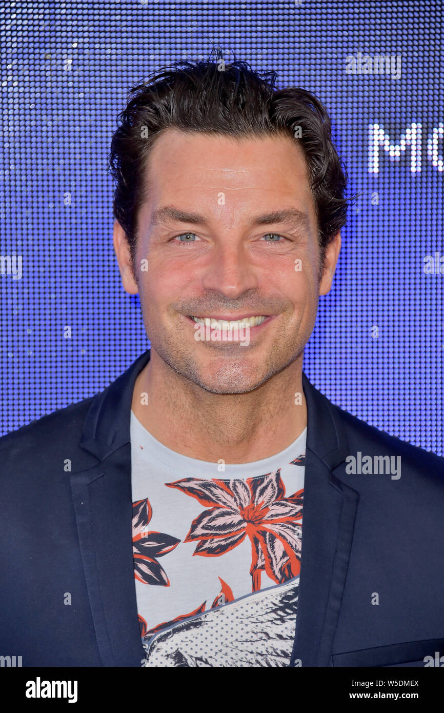 Brennan Elliott all'Hallmark Channel TCA Estate 2019 evento in una residenza privata. Beverly Hills, 26.07.2019 | Utilizzo di tutto il mondo Foto Stock