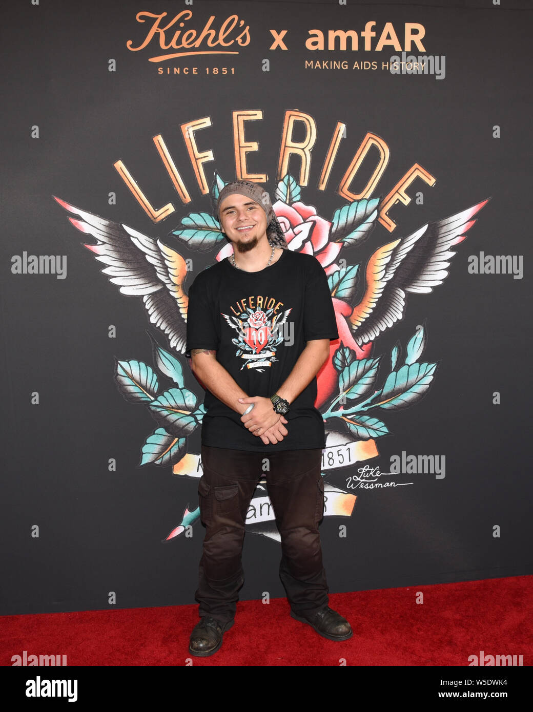 Il principe Michael Jackson assiste il decimo anniversario della Kiehl's LifeRide per amfAR a beneficio di HIV/AIDS Research in Century City al Westfield Century City in Century City il 27 luglio 2019. Foto Stock