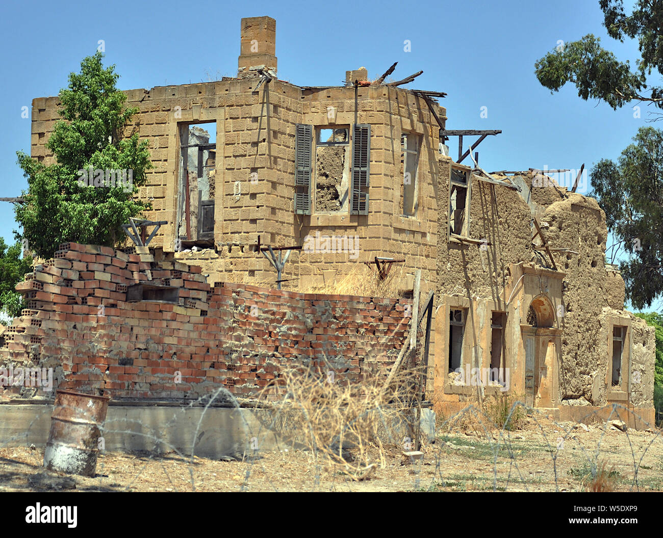 Edificio storico di Nicosia Foto Stock
