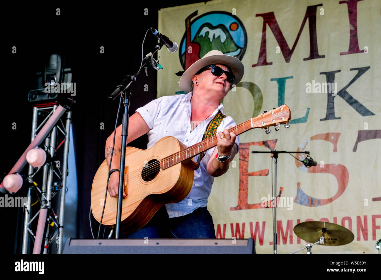 Irish Mythen, missione di Musica Folk Festival. Missione, British Columbia, Canada Foto Stock