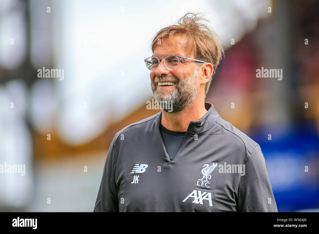 Il 14 luglio 2019, Nord Spot Stadium, Bradford, Inghilterra; Pre-Season amichevole , Bradford City v Liverpool ; Jurgen Klopp manager di Liverpool Credit: Craig Milner/News immagini English Football League immagini sono soggette a licenza DataCo Foto Stock