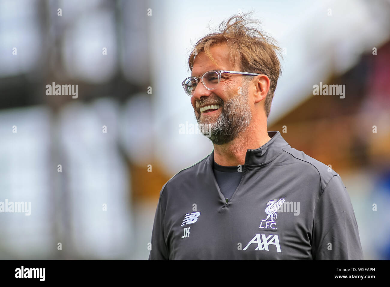 Il 14 luglio 2019, Nord Spot Stadium, Bradford, Inghilterra; Pre-Season amichevole , Bradford City v Liverpool ; Jurgen Klopp manager di Liverpool Credit: Craig Milner/News immagini English Football League immagini sono soggette a licenza DataCo Foto Stock