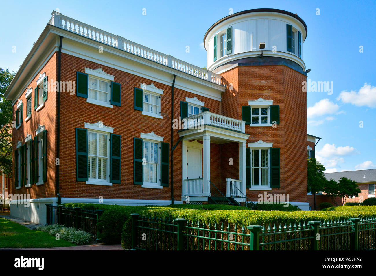 L'Osservatorio di Barnard, costruito nel 1859, era originariamente un noi osservatorio astronomico a Ole Miss, presso la University of Mississippi in Oxford, MS Foto Stock