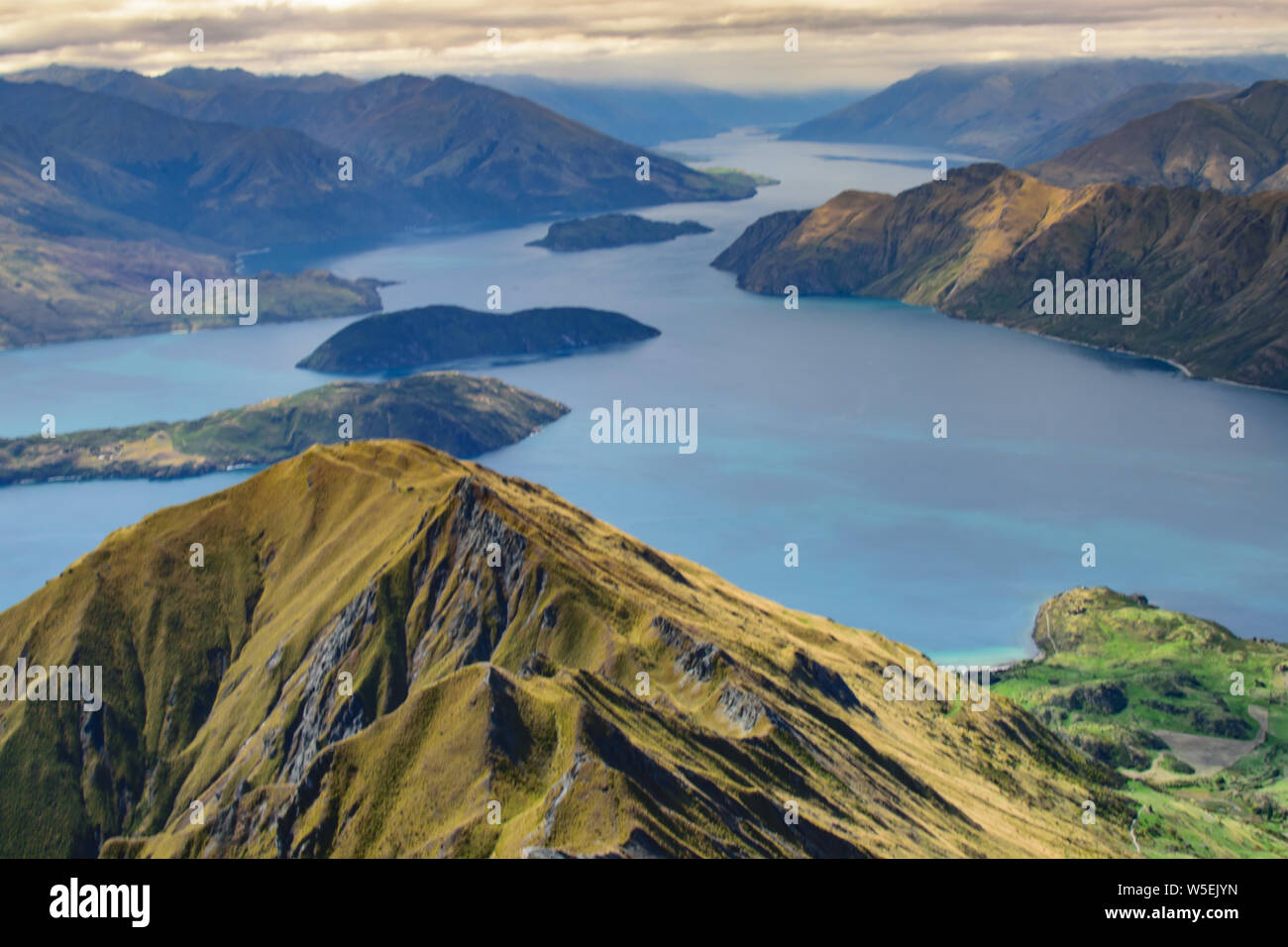 Roys Peak - Wanaka Nuova Zelanda Foto Stock