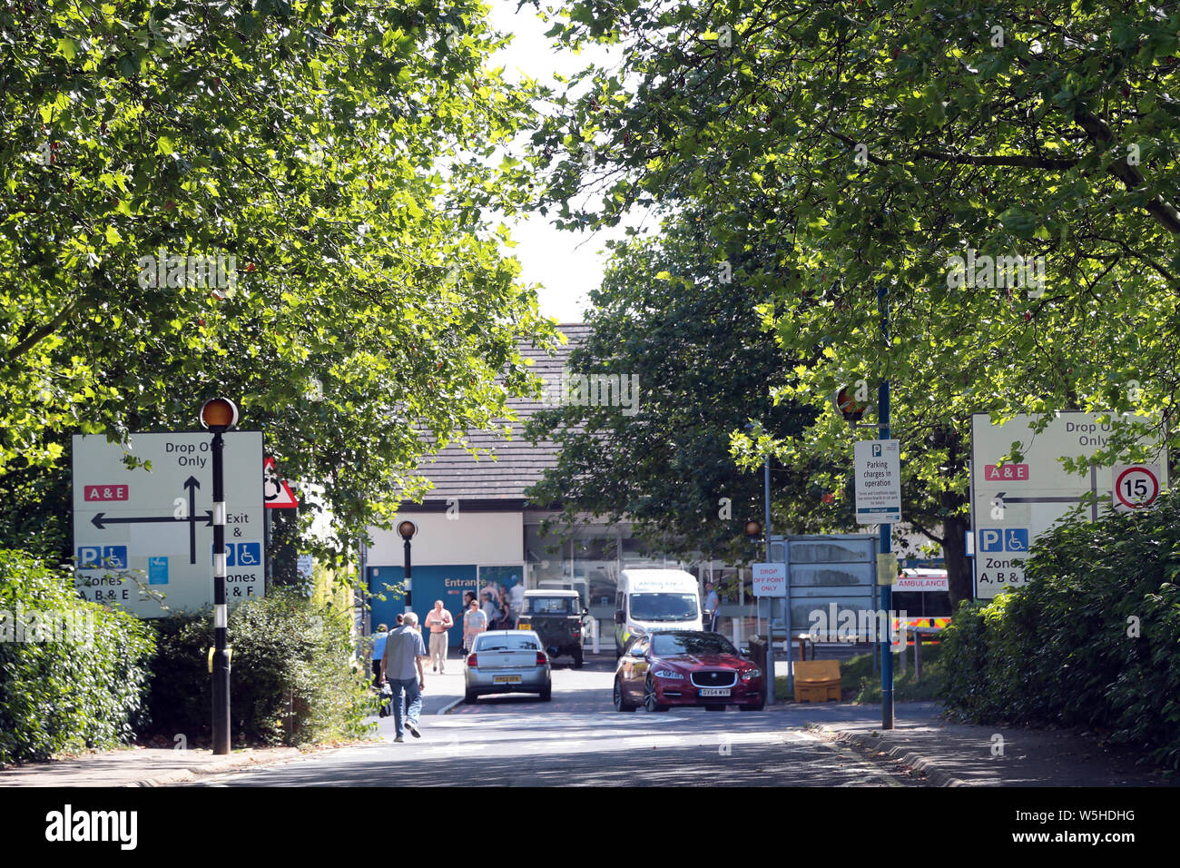 Il Maidstone Hospital Hermitage Lane, Maidstone Kent ME16 9QQ Foto Stock