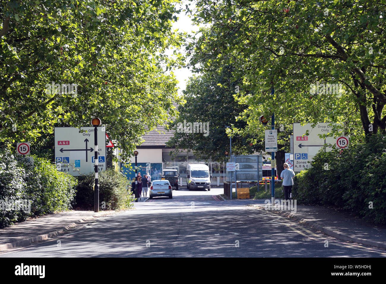 Il Maidstone Hospital Hermitage Lane, Maidstone Kent ME16 9QQ Foto Stock