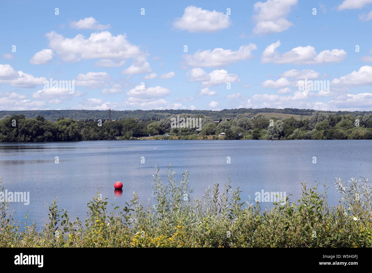 Leybourne Lakes Country Park Larkfield Kent Foto Stock