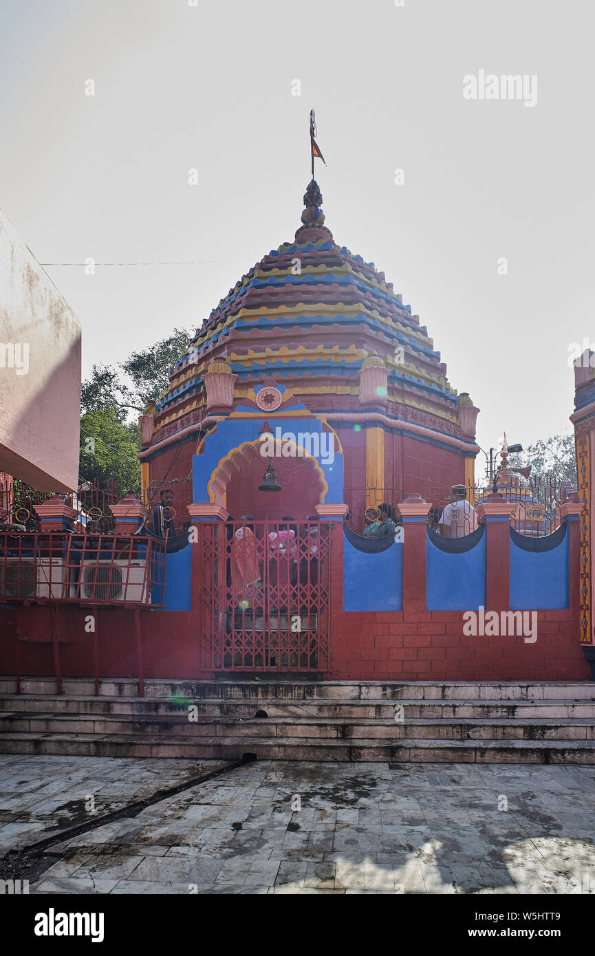 28 dic 2014 Chhinnamasta tempio dedicato alla dea Chinnamasta Rajrappa, nel quartiere Ramgarh del Jharkhand india asia Foto Stock