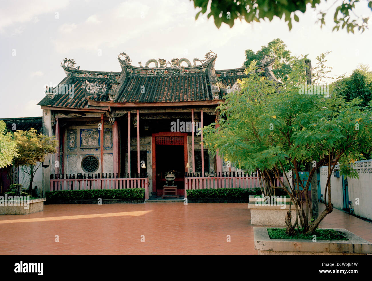 Dea della Misericordia Kuan Yin Santuario a Bangkok in Tailandia in Asia del sud-est in Estremo Oriente Foto Stock