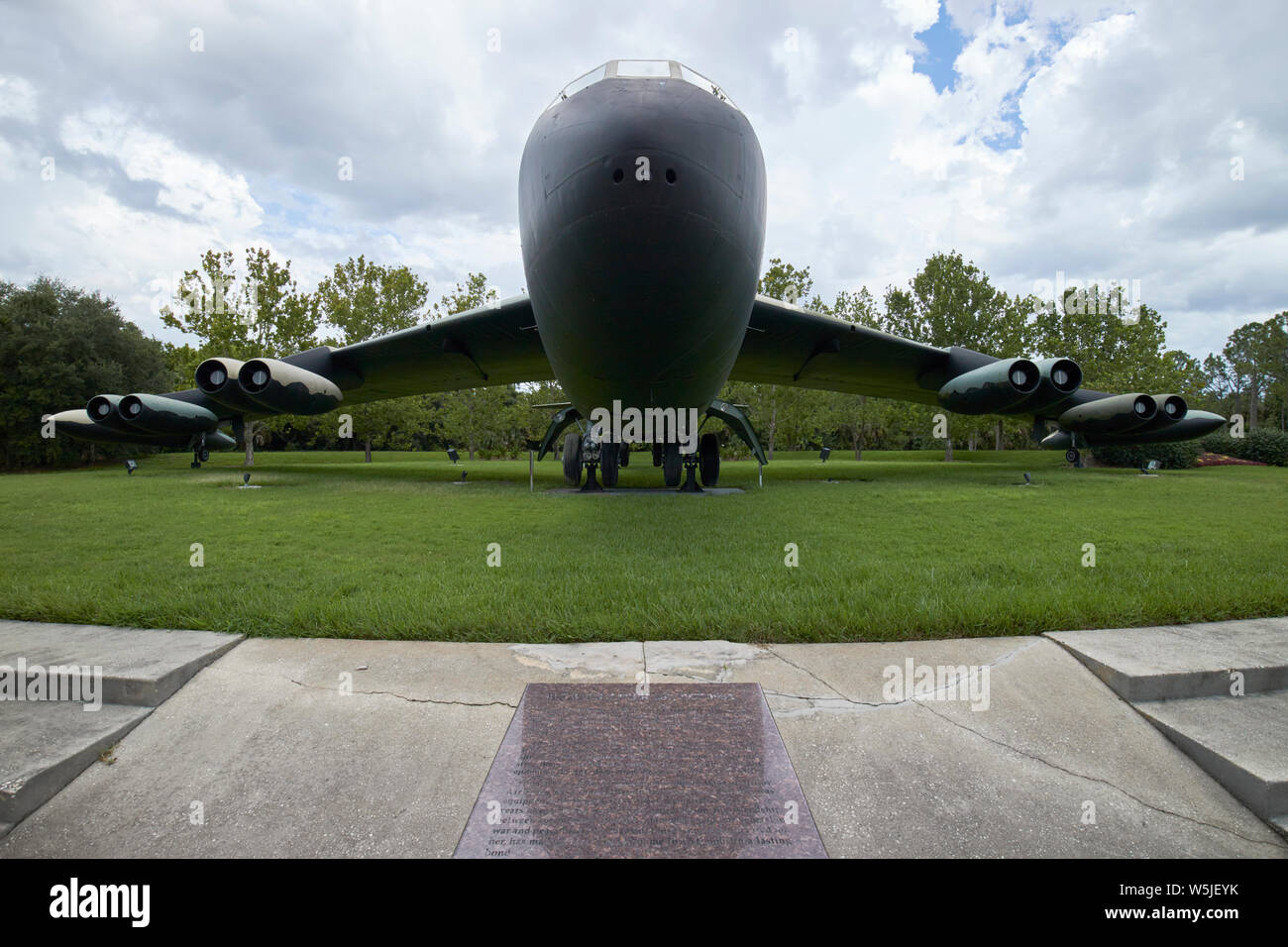 B-52 memorial park orlando florida usa stati uniti d'America Foto Stock