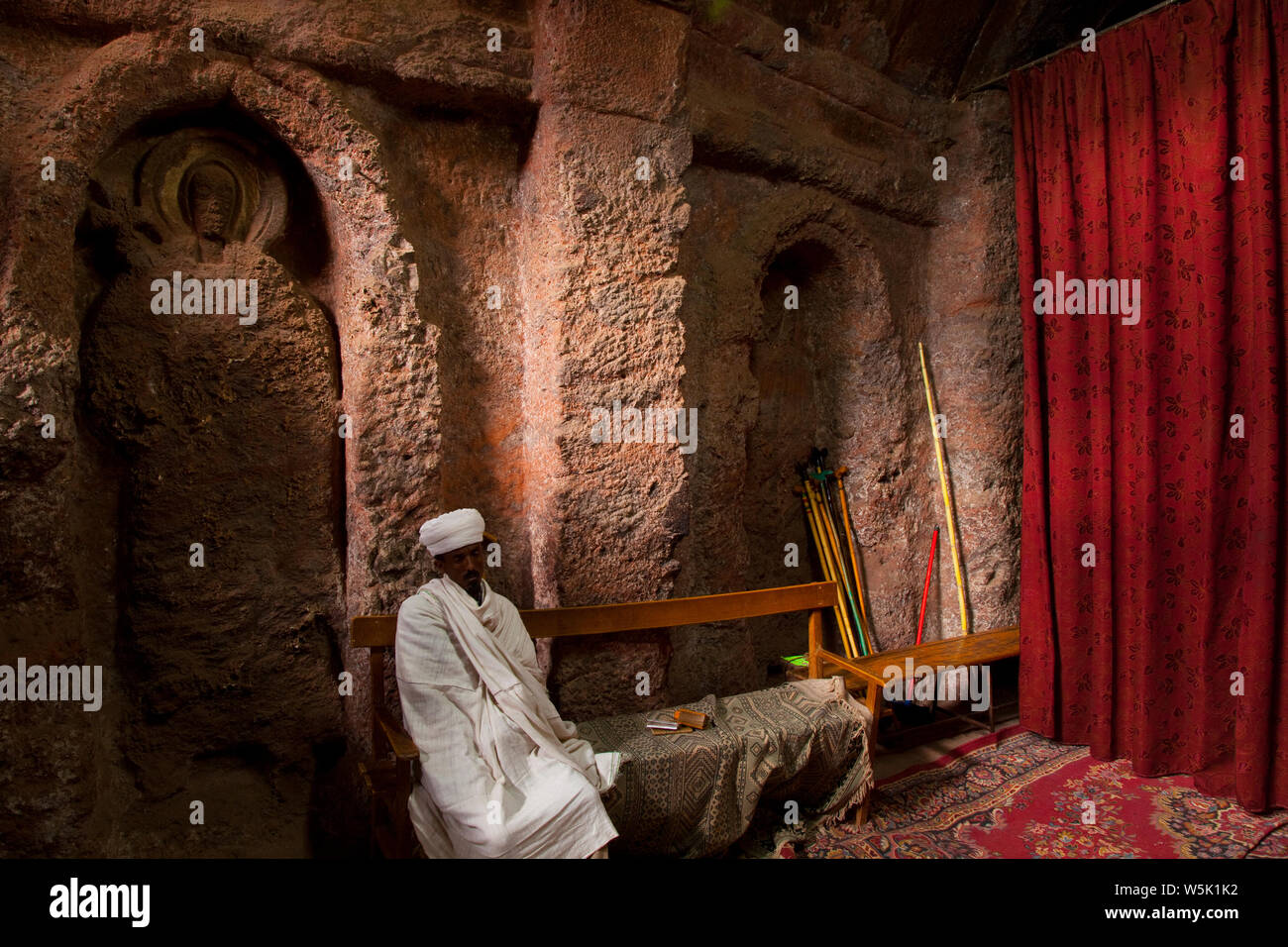 Iglesias de Lalibela, Lalibela, Etiopia, Africa Foto Stock