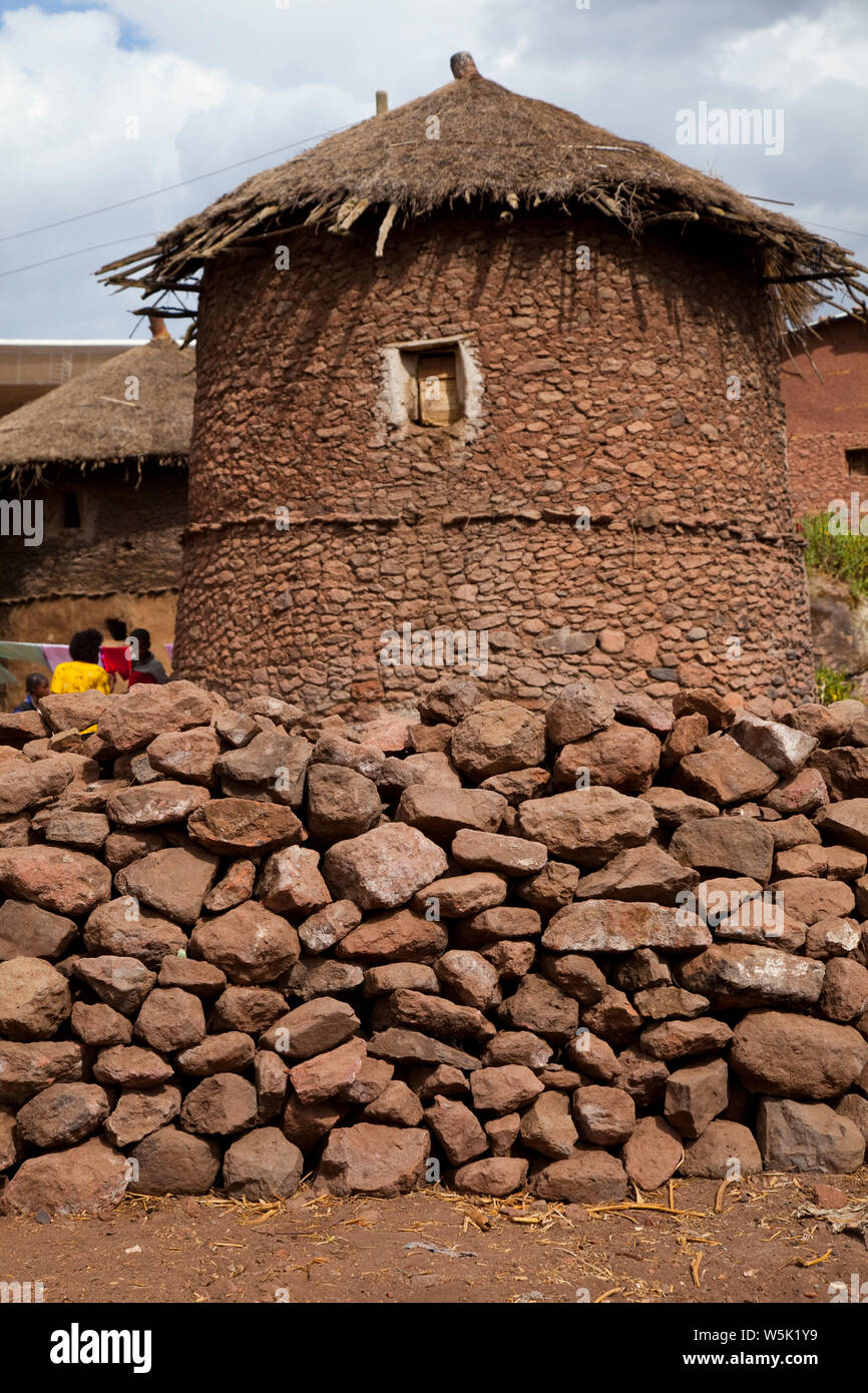 Iglesias de Lalibela, Lalibela, Etiopia, Africa Foto Stock