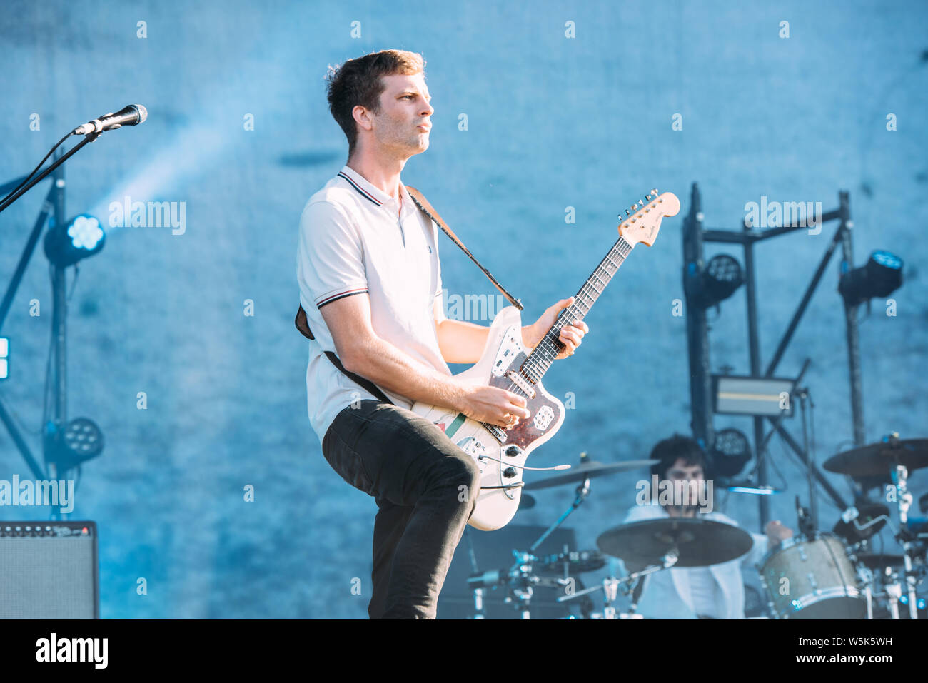 Liam Gallagher a Finsbury Park, London il Venerdì, 29 giugno 2018 Foto Stock