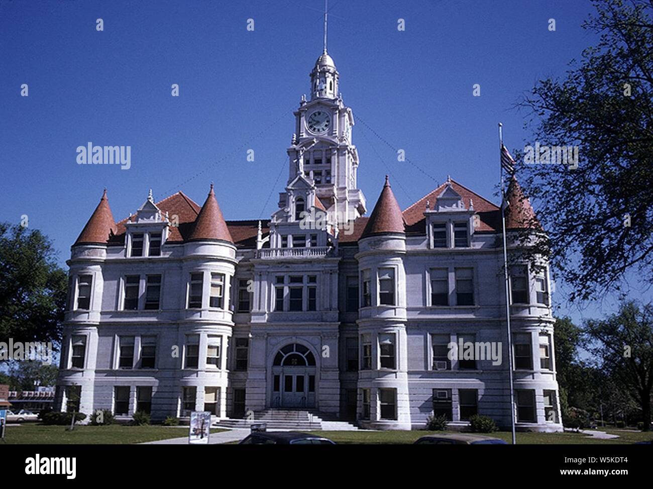 Dallas County Courthouse Adel Iowa. Foto Stock