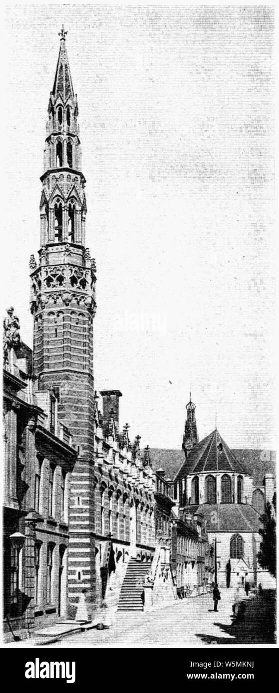 D391- hotel de ville d‥99alkmaar - liv3-CH12. Foto Stock